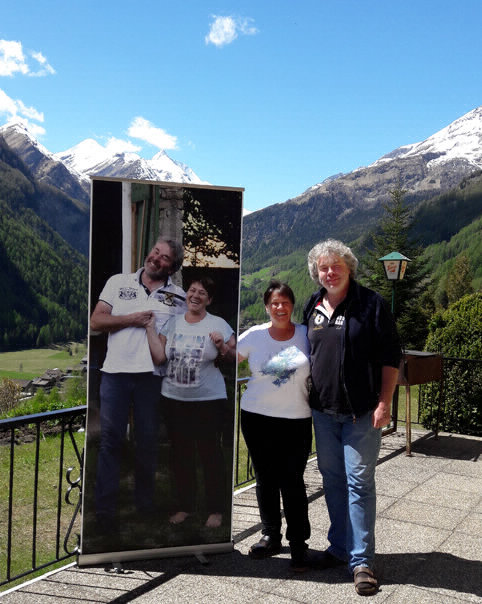 Blick von der Sonnenterrasse nach Heiligenblut